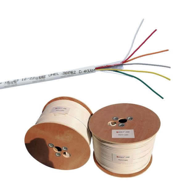 Quality Stranded TCCAM LSOH Insulation and Jacket CPR Eca Alarm Cable with 7*0.2mm Drain Wire wholesale
