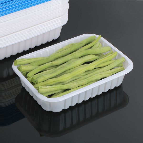 Quality Hengmaster Disposable PET Plastic Food Square Meat Tray White wholesale