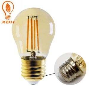 A45 LED Filament Bulb G45 Vintage Amber Light Bulbs For Party Decorative 2200k