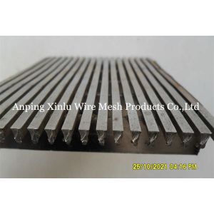 Static V Wire Screens SS 304 316L Wedge Wire Wire Welded Panels