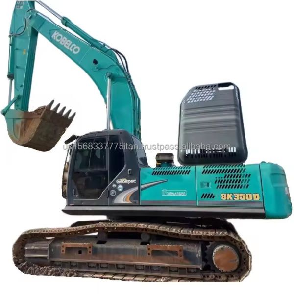 Hydraulic Construction Machine Large Kobelco SK350 Excavator with Good