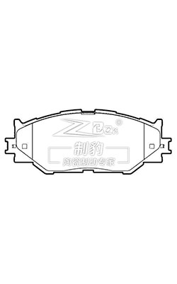 Quality IS200 Lexus Brake Pad Replacement 04465-53020 Advics Braking System wholesale
