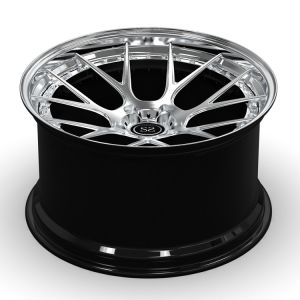 Alloy 2 Piece Forged Brushed Wheels Negative Offset 21inch 21x11 21x12 For M6