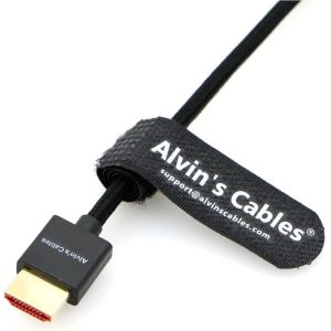 8K 2.1 Full HDMI Braided Coiled Cable For Atomos Ninja-V 4K 60P Record From Z