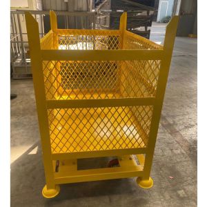 Efficient Storage Solution Collapsible Pallet Cage With Customizable Features