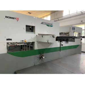 Used BOBST SP-102 Automatic Die Cutting & Creasing Machine, Max Die Cutting Size