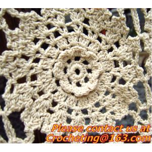 Handmade Table Cloth Crochet Table Runner Dining Party Tablecloth Lace