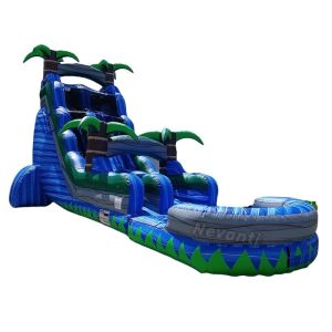 Customized Inflatable Bounce House Kids Jumper with Large Water Slide and