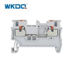 White Feed Through Wire Push In Terminal Block 1.5mm Type With 3.5 Thickness