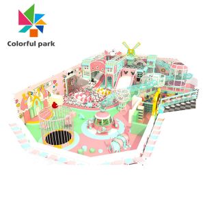 Anti static Soft Indoor Playground , Anti skid Jungle Themed Soft Play
