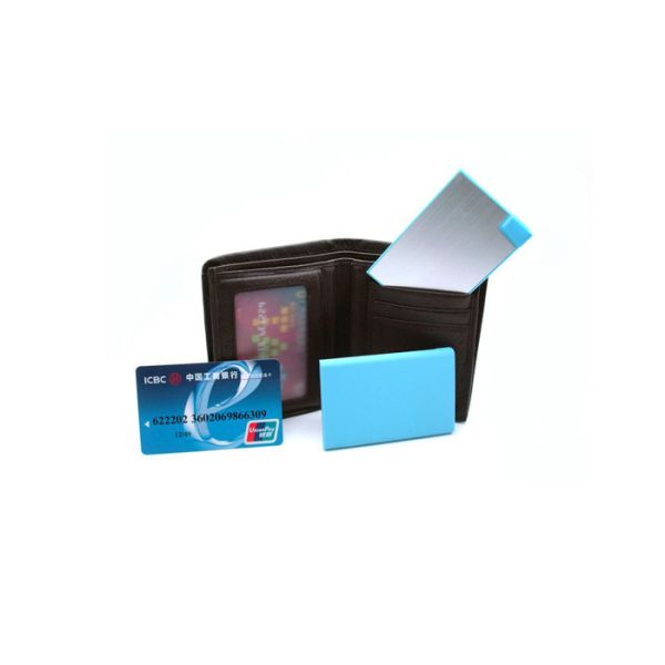 5mm 1500mAh Credit Card Size Power Bank , Backup Battery Charger