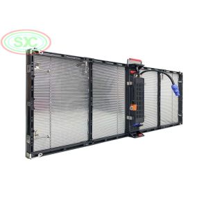 Full-color G3.91-7.82mm Transparent LED Display Video Wall For Restaurants