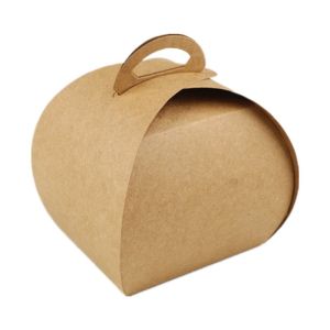 OEM Biodegradable Cake Box Kraft Paper Bakery Boxes For Pastry Packaging