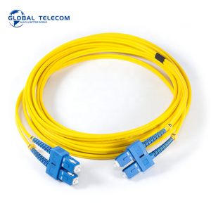SC UPC LC UPC Fiber Optic Patch Cord SM Duplex For Telecommunications