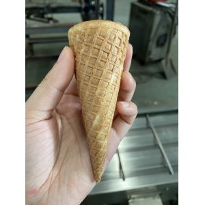 165mm Ice Cream Cone Baking Machine 2000pcs/H PLC Control