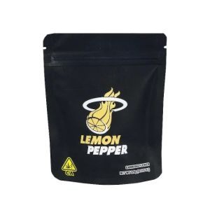 Gravure Printing PP Zipper Packaging Bag MOPP Matt Smell Proof