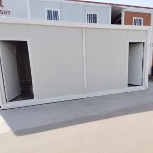 Fast Install Unisex Design Prefabricated Toilet Modular Container Movable