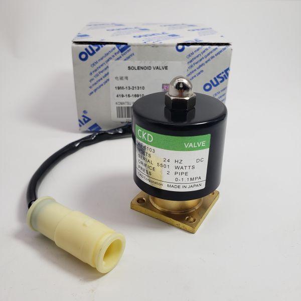 Quality 19M-13-21310 419-15-16910 Solenoid Valve For KOMATSU D475A D575A HD325 HD405 WD600 wholesale