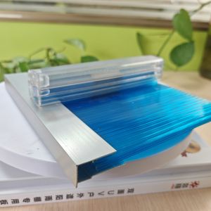 UV-Coated Honeycomb U-lock Polycarbonate Sheet 600mm for Weather Resistance