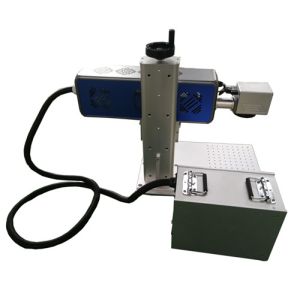 Plastic Pipe Cable Co2 Laser Marking Machine 0.001MM Working Accuracy