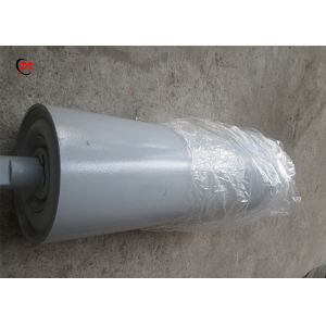 Heat resistant Conveyors Belt Idler For Clinker Steel Pipe Rollers