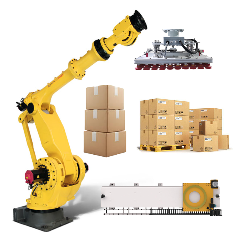 Automatic FANUC Payload 280kg Industrial 6 Axis Robotic Arm Material Handling