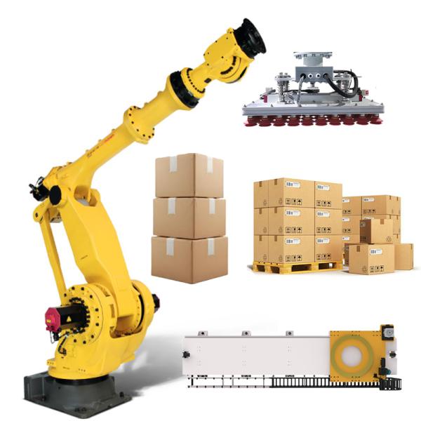 Automatic FANUC Payload 280kg Industrial 6 Axis Robotic Arm Material Handling