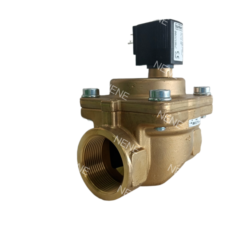 00221846 6281 G1/2 2/2 Normally Closed 13.0 Flow Hole NBR Sealed Brass Valve