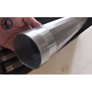 Vee Shaped Profile Johnson Screen Pipe For Diatomite Filtration