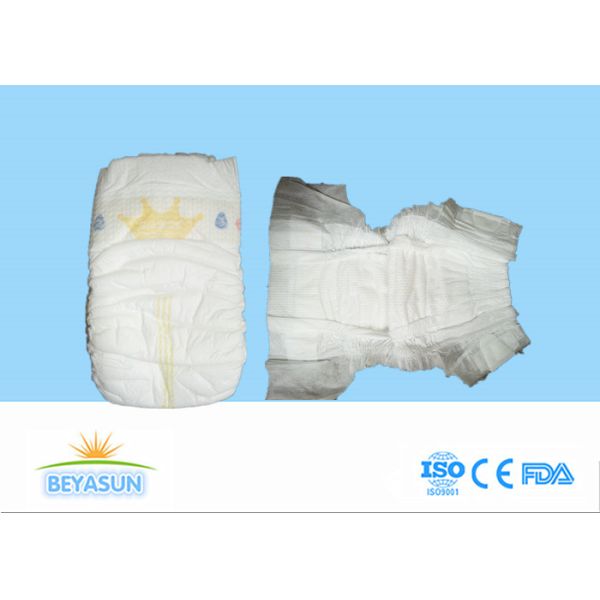 Quality Size XG Custom Printed Disposable Diapers PP Tape With Elastic Waistband wholesale