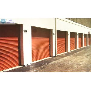 0.8mm Aluminum Bulletproof Vertical Roller Shutter Garage Doors