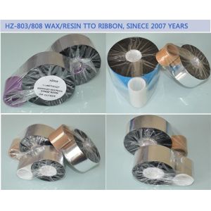 55mm width Thermal Transfer Overprinter TTO ribbon for printer