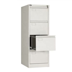 Cheap Cylinder Lock Metal Clothes Storage 4 Drawer Filing Cabinet for sale