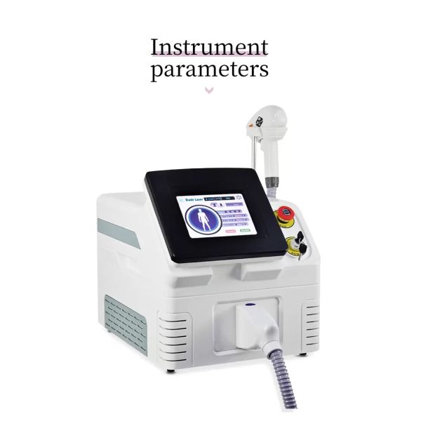 Portable Painless 808nm Diode Laser Hair Machine And Skin Rejuvenation Device