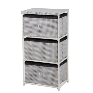 Daily Necessities Bedroom Storage Units , CE Storage Shelving Units With Fabric