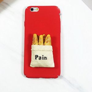 Hard PC DIY Tomato Break Pattern Back Cover Cell Phone Case For iPhone 7 6 6s