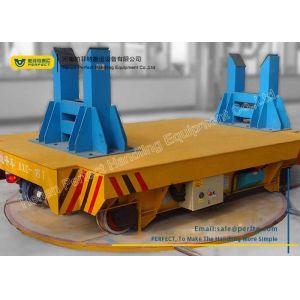 Factory Material Handling Remote Control Manual Pallet Turntable