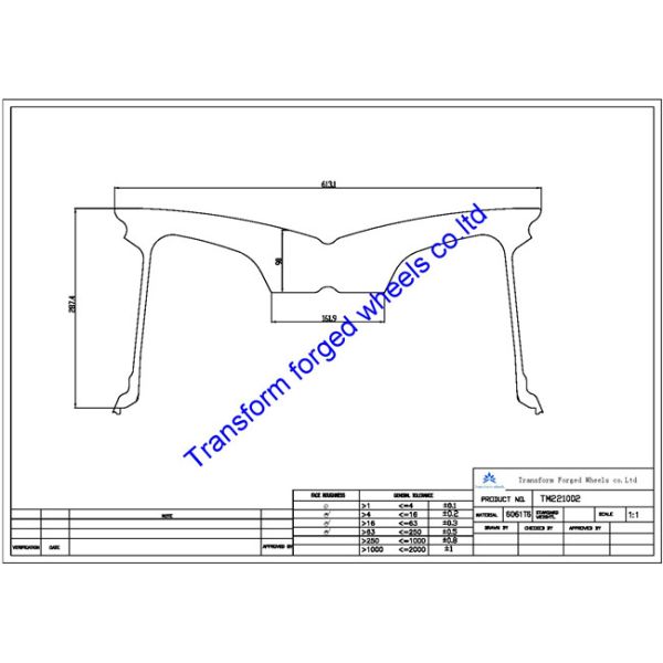 Quality TM221002 22X10 inches forged wheels monoblock wheels blanks Dimple style barrel and rims wholesale