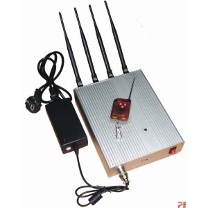 3G Mobile Phone Remote Control Jammer / Blocker EST-505B With 4 Antenna