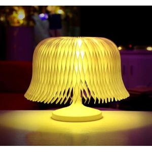 New Changeable Shape Colorful Warm Light Desk Lamp With Tactile Switch For Home