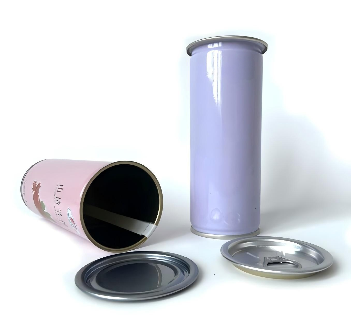 Personalized Three Piece Can 330ml 52mm X 170mm Tin Beverage Can Moisture Proof