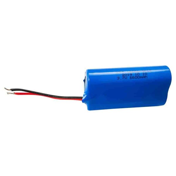 3.7V 2200mAh 18650 custom li ion battery within 1C Rate