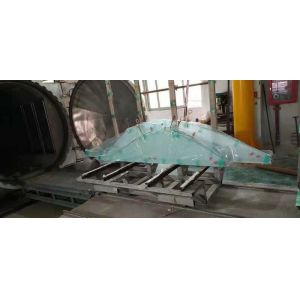 Decorative Partition Toughened Laminated Irregular Shaped Glass