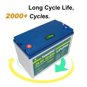 Software BMS Lifepo4 Battery 24v 50ah 25.6V 52.8Ah More Than 2000 Cycles