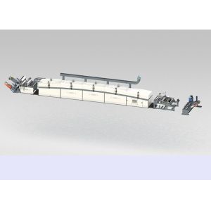 Corrugated Cardboard Flute Laminator Machine , Full Auto Paper Laminating