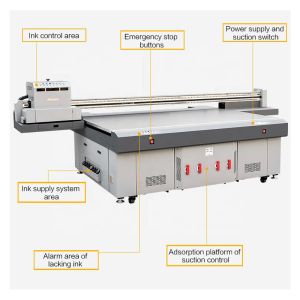 UV 1325 UV Inkjet Flatbed Printer Board Foam PVC Card Printing Machine UV LED