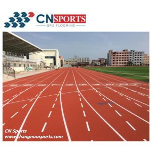 Plastic 13mm Synthetic Running Track Weather Resistance sandwich system