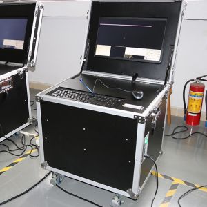 IP68 Mobile Type Under Vehicle Inspection Camera For Airport Army Police