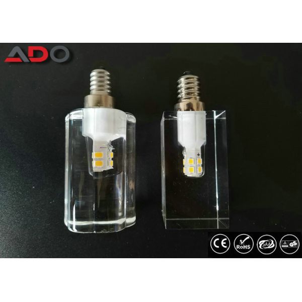 Quality E14 Crystal LED Candle Light Dimmable AC220V 2700K 4.3W LM80 SMD2835 wholesale