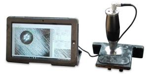 Cheap Portable Brinell Measurement Software BrinScan with 0.5X Microscope and Tablet for sale